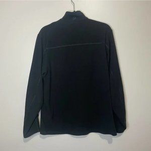 Mountain Hard Wear Men's Fleece 1/4 Zip Pullover Black size Large.